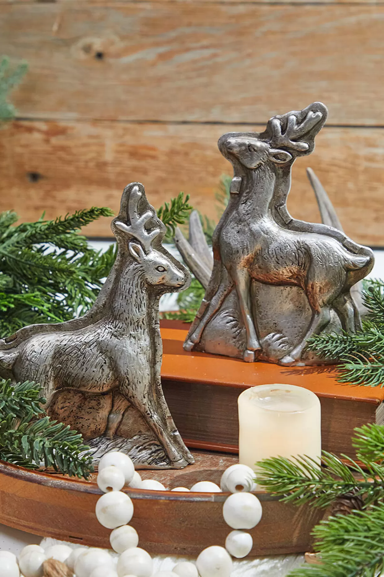Decorator's Warehouse Resin Zinc Mold Reindeer