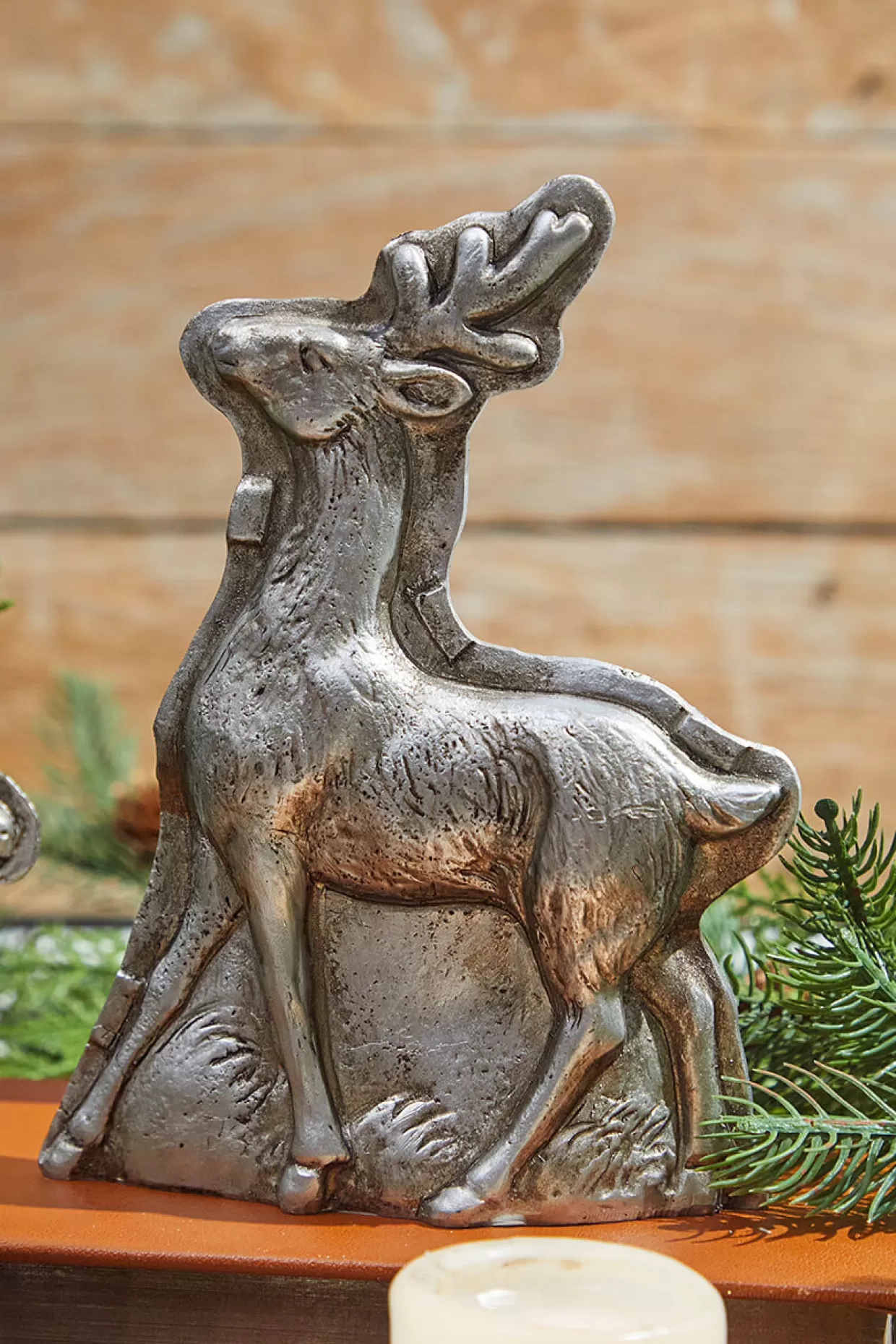 Decorator's Warehouse Resin Zinc Mold Reindeer